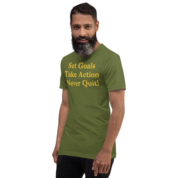 Goals Unisex t-shirt