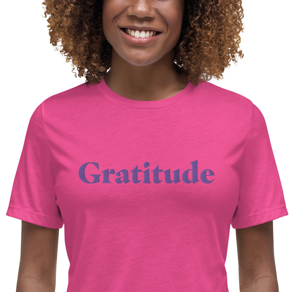 Gratitude Women's Relaxed T-Shirt
