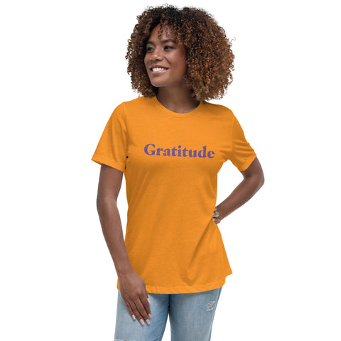 Gratitude Women's Relaxed T-Shirt