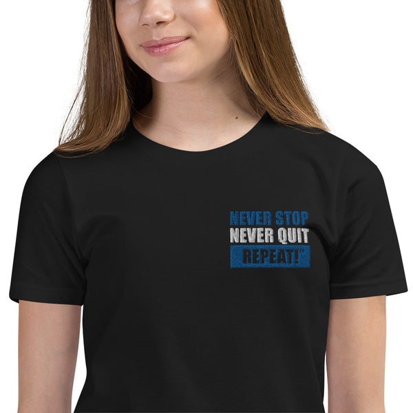 Never Quit Youth Short Sleeve T-Shirt